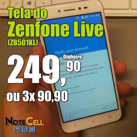 Tela do Zenfone Live - (ZB501KL)