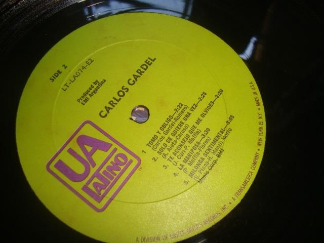 Carlos Gardel, Tango, Album duplo com 2 Lp importados, excelente conservação - Foto 5