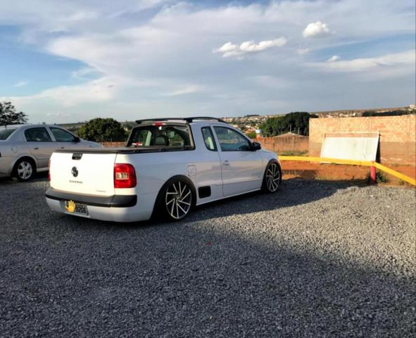 Saveiro trend 1.6 2014 suspensão a ar - Foto 10