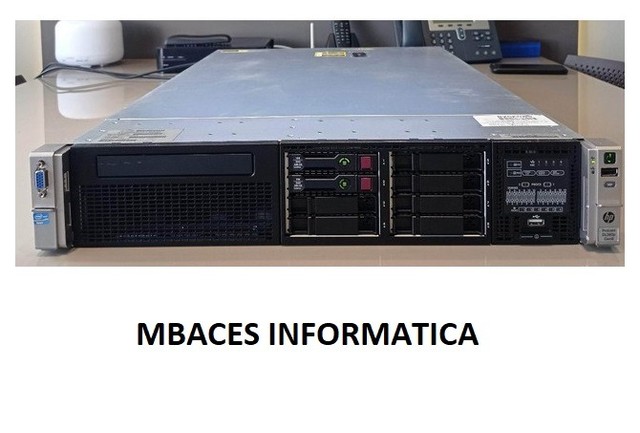 Servidor HP Proliant DL380p G8 2xocta 128gb top d+