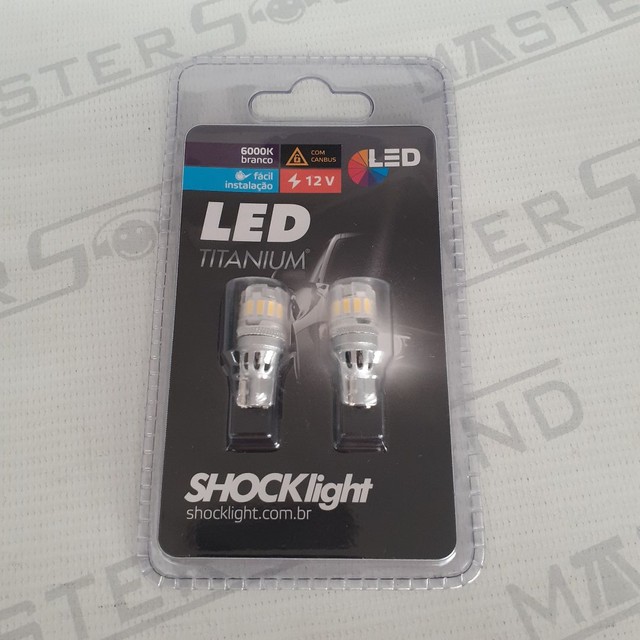 Led pingo. T10. Schocklight. Garantia. Novo. Instalado.  - Foto 3