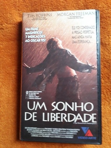 DVD Um sonho de liberdade.  