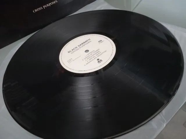 Lp Black Sabbath Cross Purposes 1994 - Foto 2