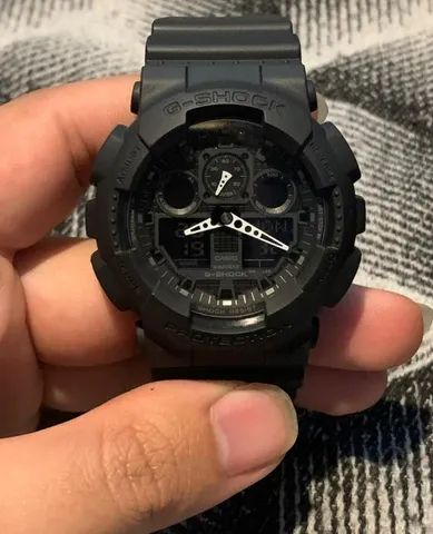 Relógio Casio G-shock Ga-100 Masculino Preto Original - Foto 6