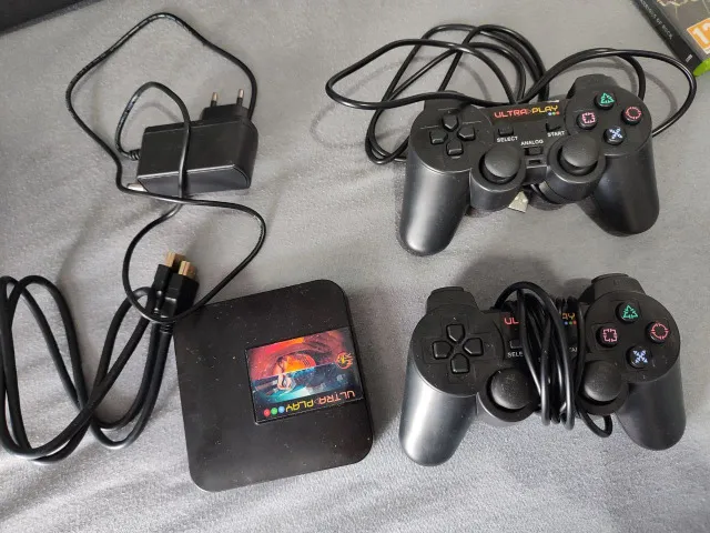 Super Nintendo Mini 16000 Jogos Atari A Ps1 + 2 Controles