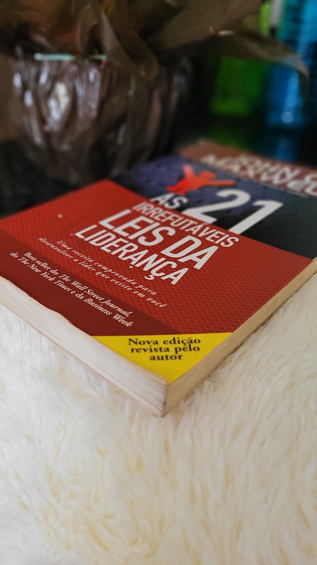 Livro as 21 Irrefutáveis Leis da Liderança  - Foto 5