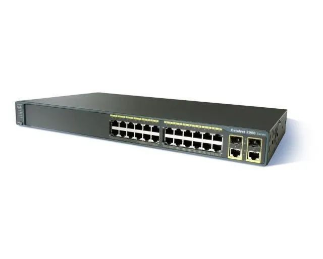 Switch Cisco Catalyst 2960 WS-C2960+24PC-BR 24 Portas Fast Poe 