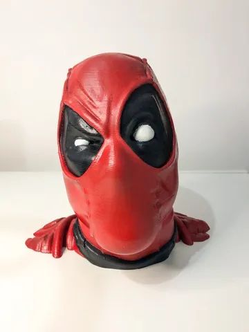 Cabeça Deadpool  Suporte para fones de ouvido headset headphone