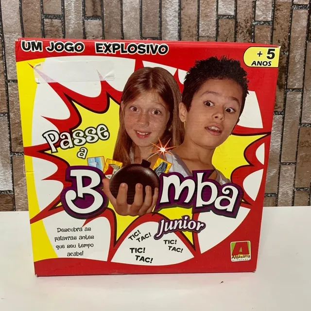 Jogo Passe a Bomba Junior - Algazarra - Jogos Educativos - Magazine Luiza