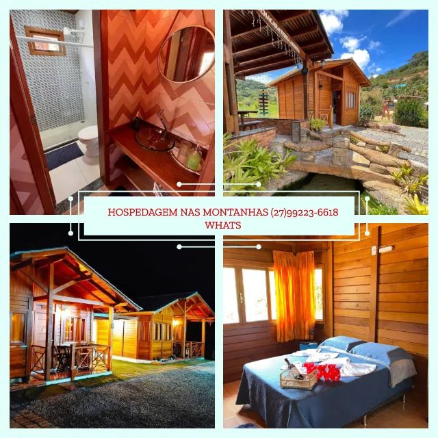 Chalés e casa para hospedagem nas montanhas - Foto 2