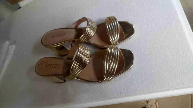 Uma linda sandália arezzo mule 37  - Foto 4