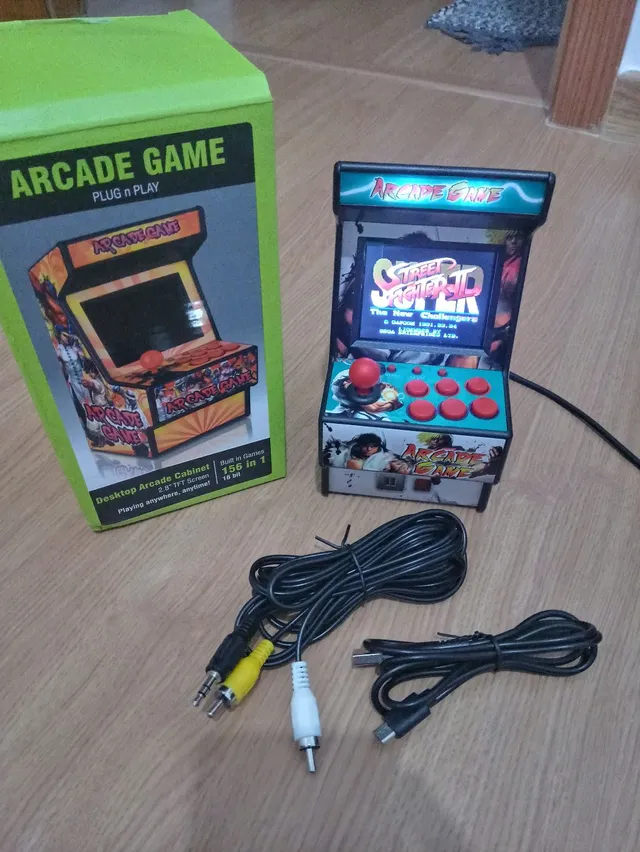 Console Retro Arcade 2000 Mini Game Jogos Grandes Clássicos Hdmi