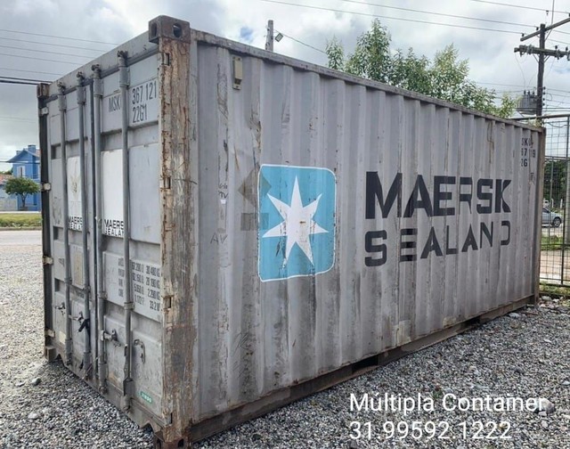 Container marítimo pronta entrega em Belo Horizonte. 20 pés. Zap *