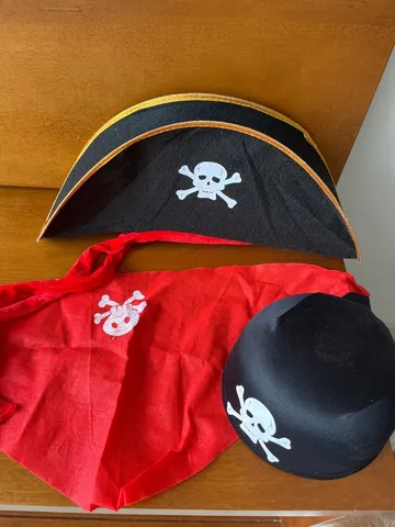 Fantasia Infantil Feminina de Pirata com Acessórios., Item Infantil  Fanfarrinha Usado 91476200