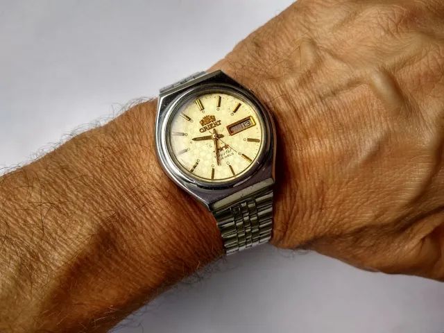 Relógio Orient Automático antigo 64309892618754121