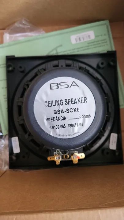 PAR de Autofalantes BSA SCX6
