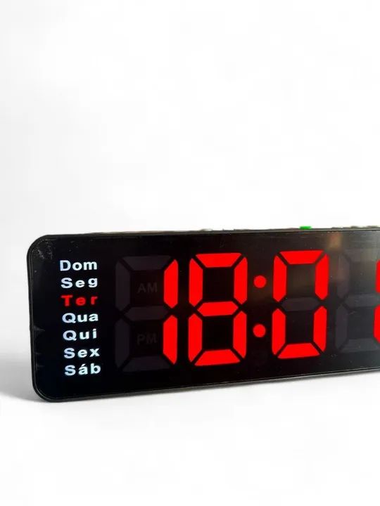 RELÓGIO DIGITAL LED COM CRONÔMETRO  - Foto 5