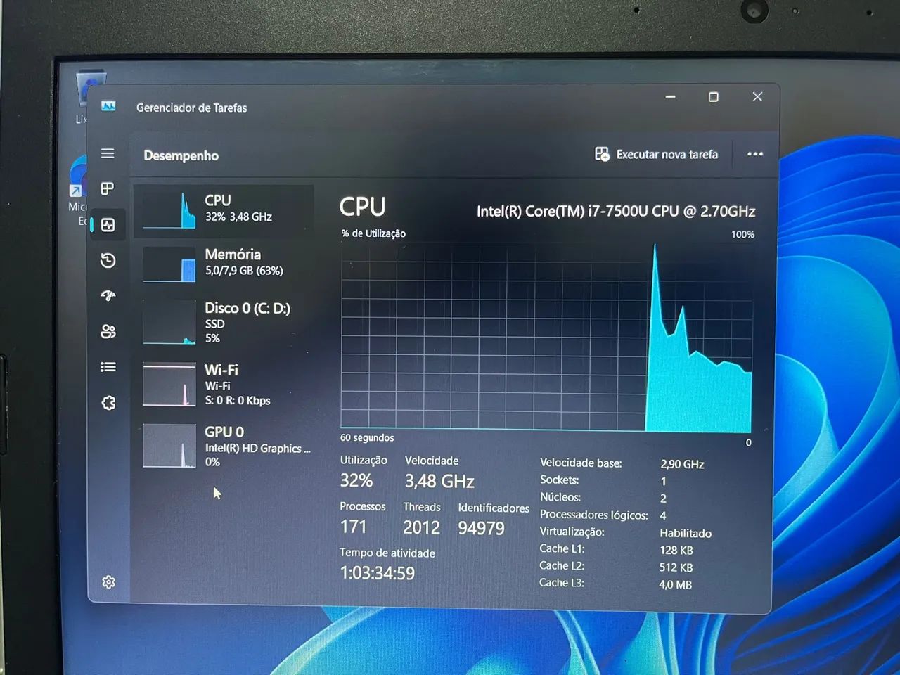 Notebook Lenovo ideapad 320 i7 - Foto 3