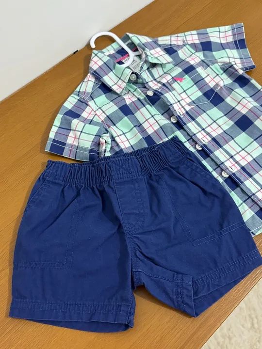Conjunto short e camisa carters 9M - Foto 5