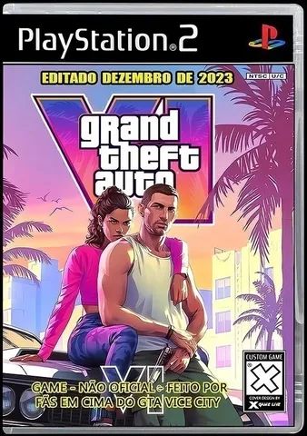 Gta 6 Gta vice city Mod 2024 ISO Ps2 - Mídia Física + Capa DVD  - Aceito olx pay