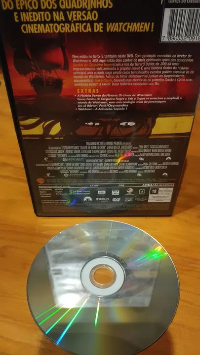 DVD Watchmen - Contos do Cargueiro Negro - Sob o Capuz - Foto 3