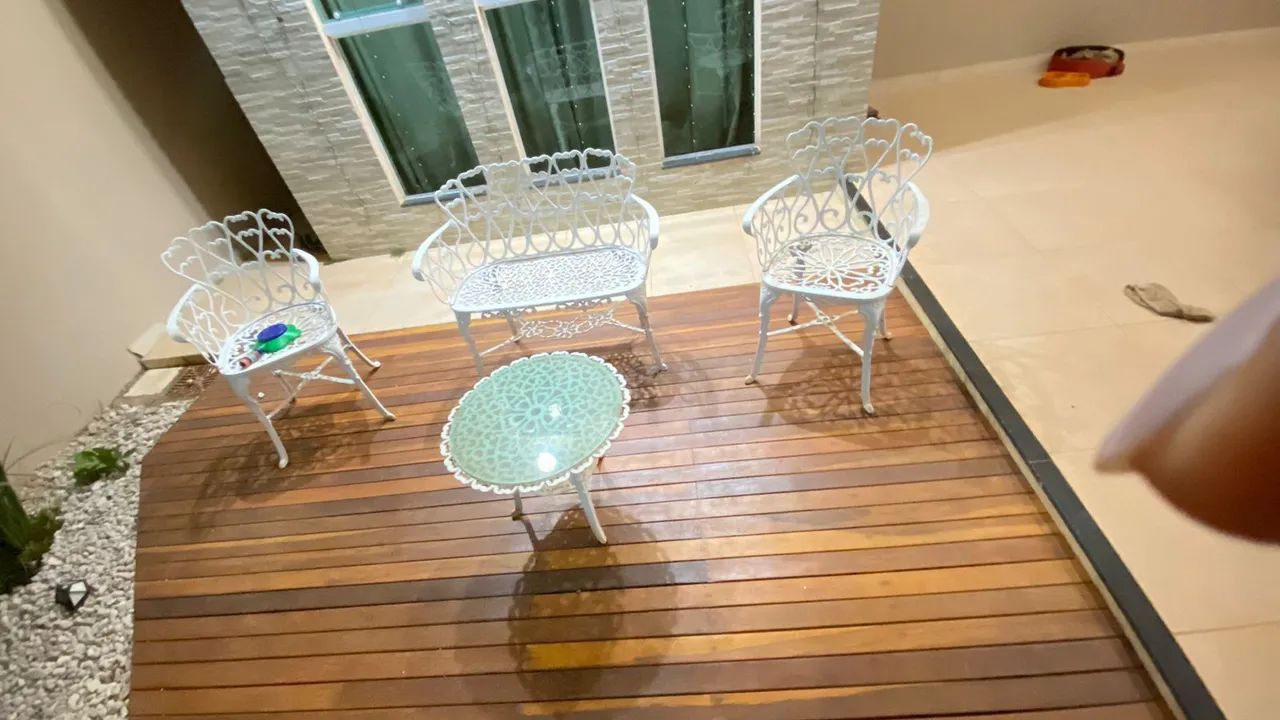 Conjunto cadeira e namoradeira - Foto 4