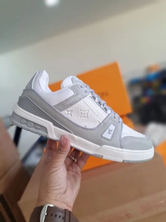 TÊNIS DA LOUIS VUITTON LINHA PREMIUM DE ALTA QUALIDADE  - Foto 2