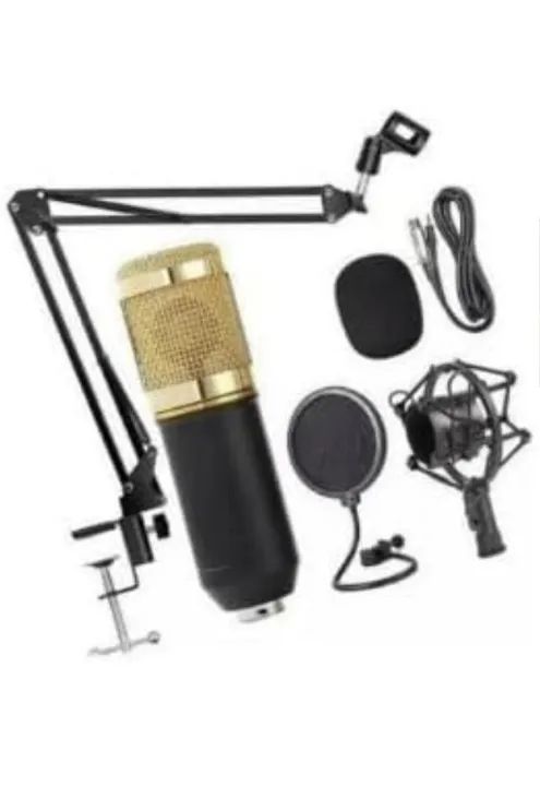 Kit Microfone Condensador Profissional para Stream e Gravação (BM800 + V8) - Foto 2
