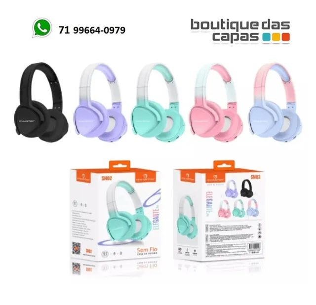 Fone de Ouvido Sem Fio bluetooth H maston SN02