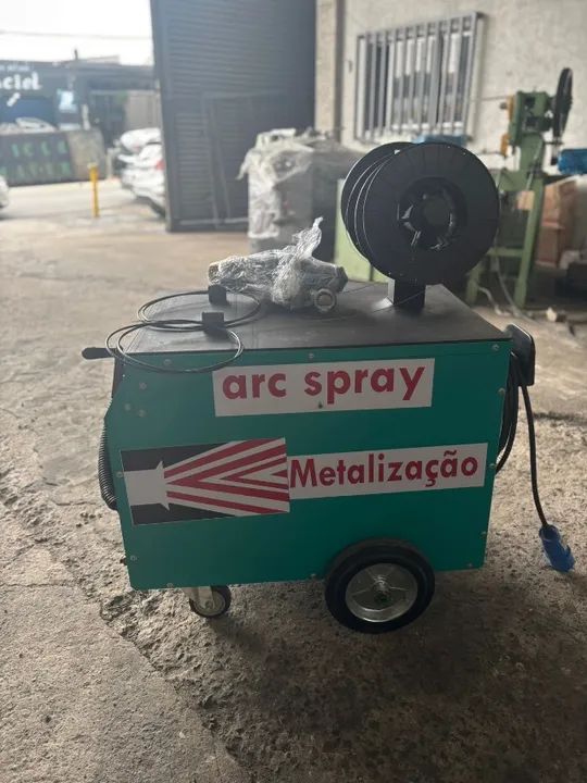 Máquinas de Aspersão Térmica - Metalização 