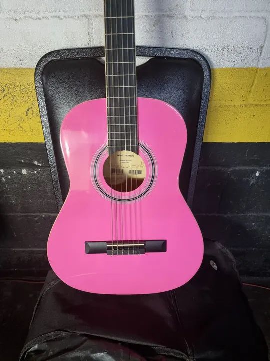 Violão infantil (Troco por celular Samsung A71/ Aceito cartão) - Foto 5