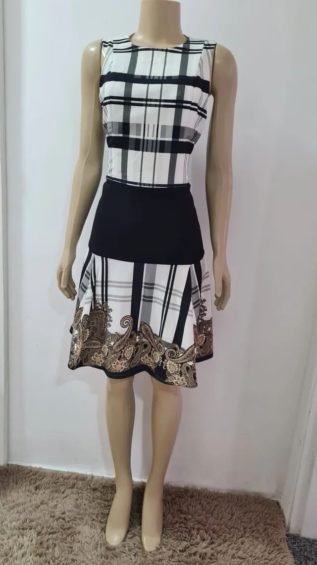Vestido lelis blanc estado de novo 