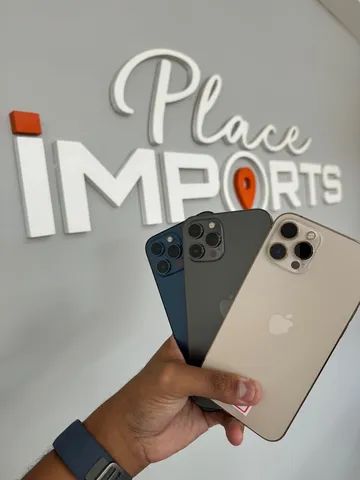 iPhone 12 Pro Max 128gb semi novo, loja física - Celulares e