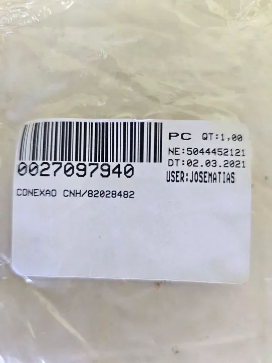 Trator New holand case puma conexão nova original *  - Foto 4