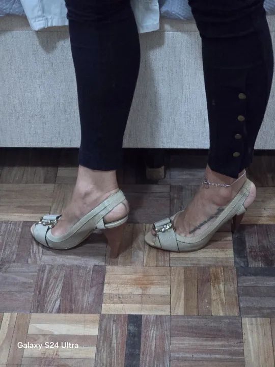 Sandália Pipe Toe da Santa Lolla em Ótimo Estado - Foto 3