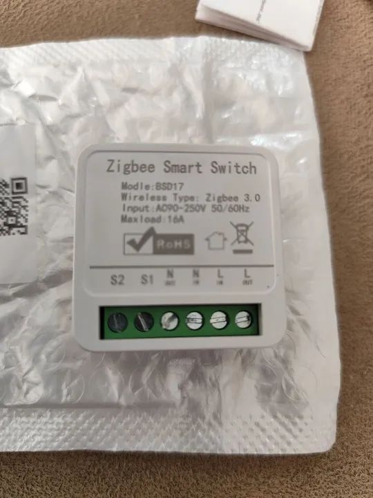 Automação interruptor inteligente zigbee