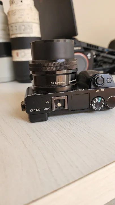CAMERA SONY A6300 4K - Foto 2