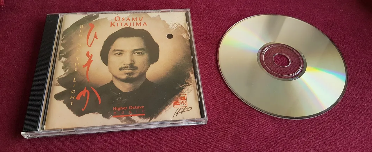 Cd Osamu Kitajima - Behind the light ( Higher Octave Music 1991 )