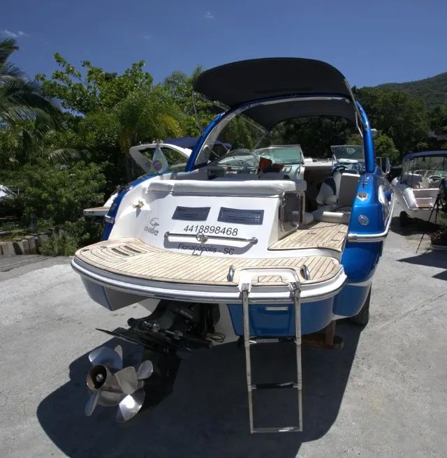 Evolve 265 CAB, Lancha LINDA, Bem Cuidada, Nova Pintura, Um Dono Só - Foto 3