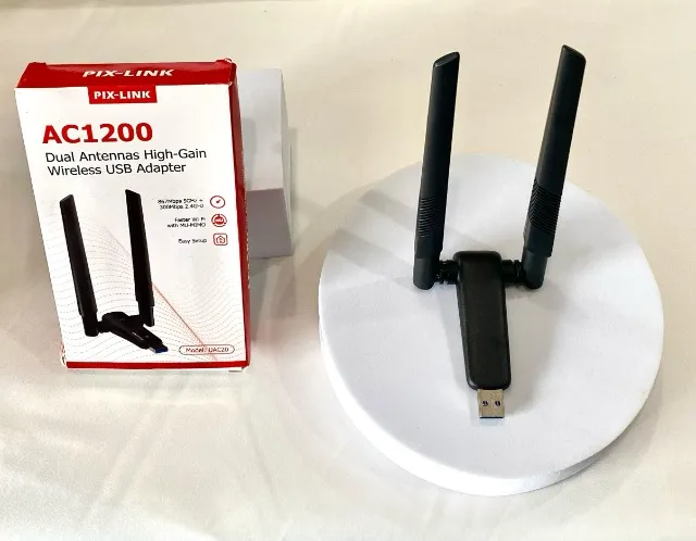Adaptador Usb 3.0 Wi-fi Pix-link 5dbi Dual-band Kali Linux