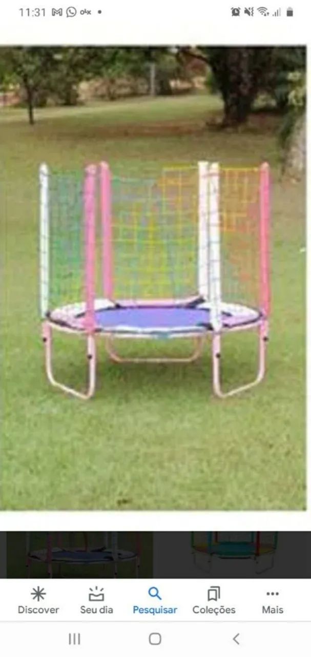 Cama elastica infantil 