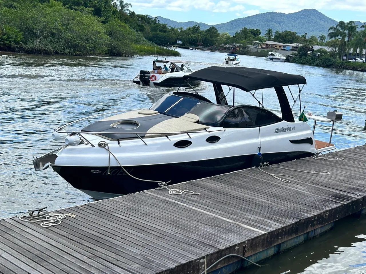 Lancha Cimitarra troco por carro ou jet até 100 mil - Foto 2