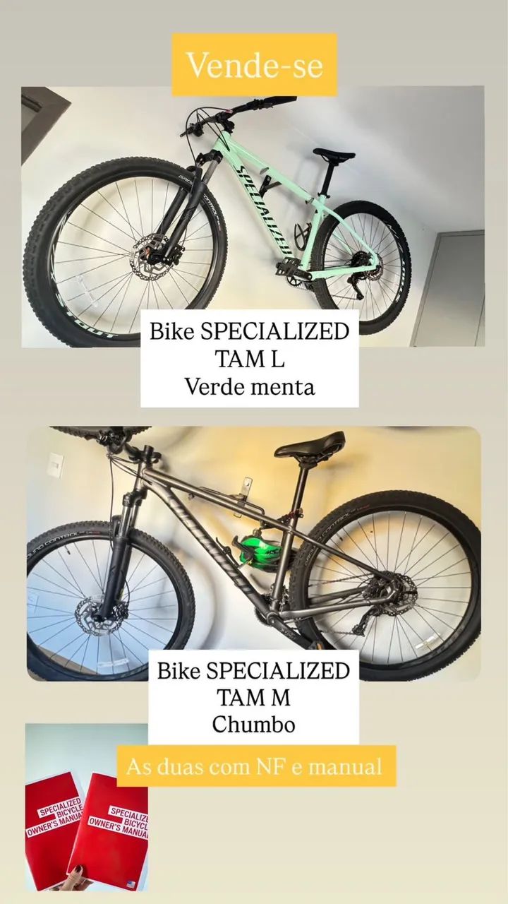 Bike SPECIALIZED, sem uso!