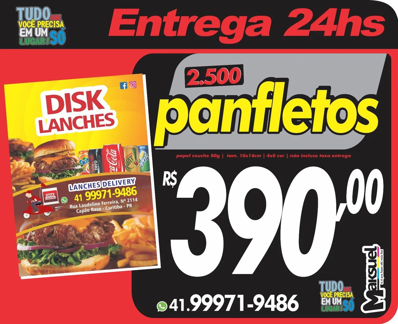 Panfletos entrega em 24hs - Foto 3