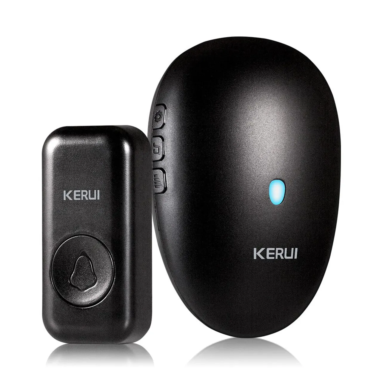 Excelente!!! Campainha sem fio kerui m521. Volume prova d'água.