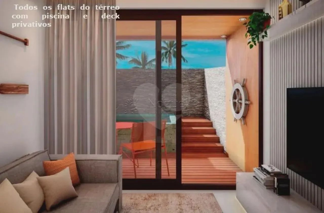 Excelente repasse de flat em construção em Porto de Galinhas. - Foto 5