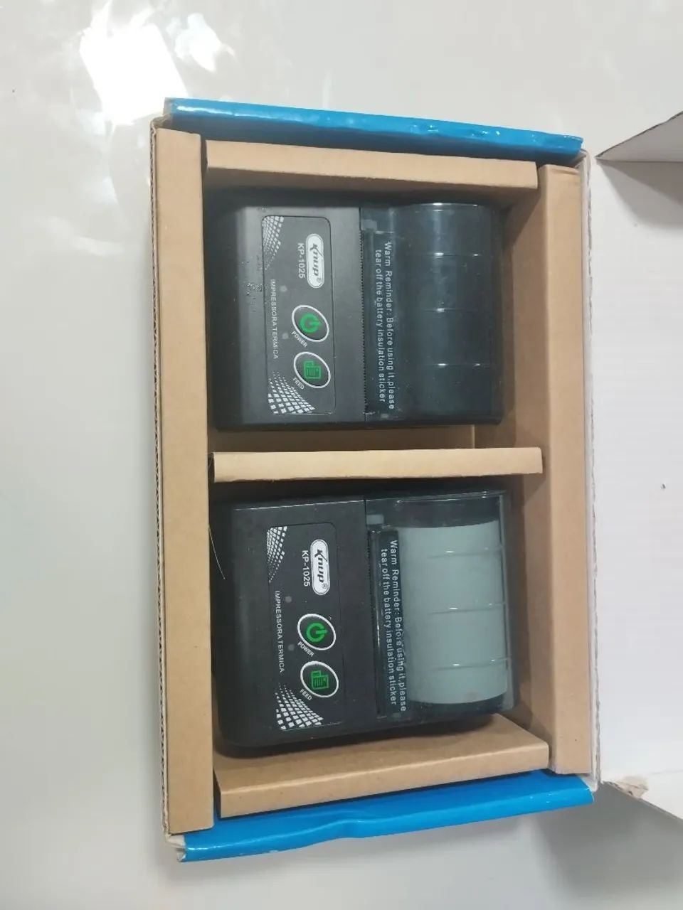 Impressora portátil térmica Knup KP-1025 - Leia a descrição  - Foto 2