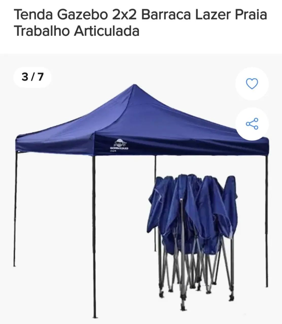 Tenda Mor vários tamanhos disponíveis  - Foto 2