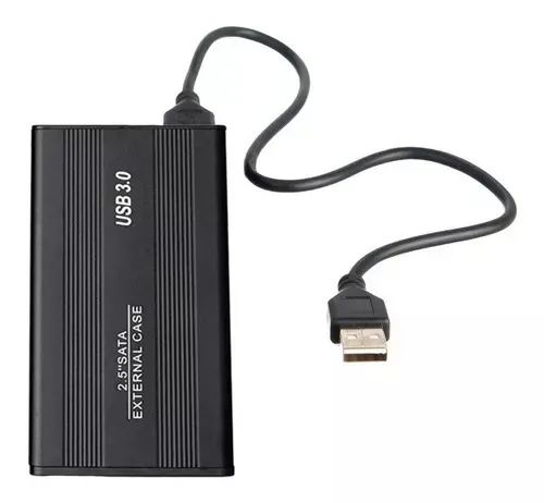 Case Para Hd Externo Sata 2.5 Usb 3.0 Alumínio Kit Completo