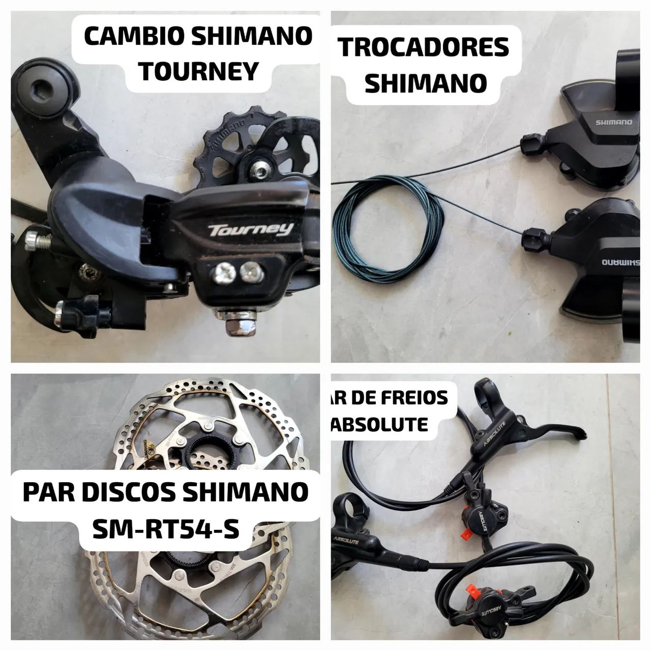 Peças usadas Bike aro 29 - Foto 4
